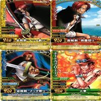 One Piece Shanks R Ace Berry Match Card Lot
