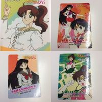 セーラームーン 美少女戦士セーラームーン カード アマダ 152 207 153 208 炎舞う ねえ 雷を降らせよ セーラ