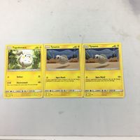 ポケモンカード 旧裏面 海外 英語版 3枚 シビシラス トゲデマル 1