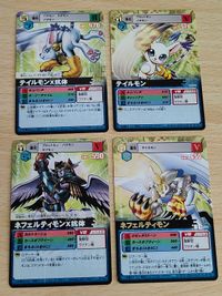 ネフェルティモン バトルターミナル ネフェルティモンX抗体 テイルモンX抗体 テイルモン デジモンカードα D-α まとめ サムネイル 1