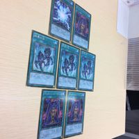 と3-14.遊戯王まとめゴールドレア サイバネティックフュージョンサポート ディメンションマジック３枚 終焉の焔３枚 サムネイル 2