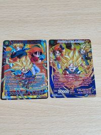 ドラゴンボール ヒーローズ 海外 カード まとめ GT foil spr sr bt10 009 パン トランクス 悟空