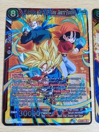 ドラゴンボール ヒーローズ 海外 カード まとめ GT foil spr sr bt10 009 パン トランクス 悟空 サムネイル 2