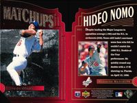 カード 630 野茂英雄 1996 SP Marquee Matchups Die Cuts #MM2 Hideo Nomo ドジャース サムネイル 2