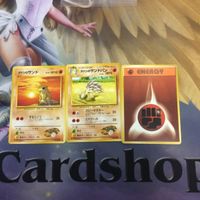 ポケモンカード 旧裏面 3枚 カツラのブーバー トキサント タケシのサンド NO.126 NO.118 NO.027 ブーバ サムネイル 3