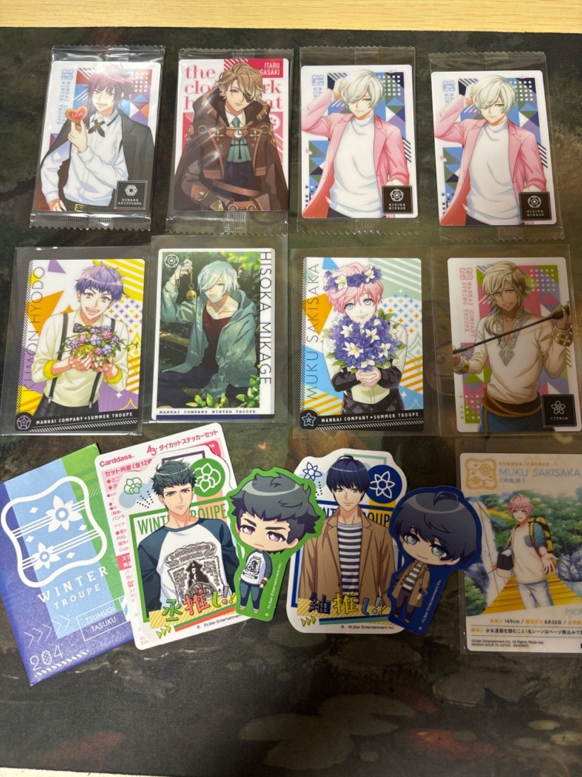 A3! エースリー A3 出しつくし まとめ カード ステッカー