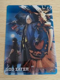 SP-02 ソーマ リンドウ ゴッドイーター ゴットイーター GOD EATER カード クリアカード SP スペシャル