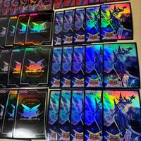 スリーブ まとめ 90枚 各種15枚 遊戯王 公式 プロテクター 闇遊戯 アストラグラフ・マジシャン ARC-V CNo.101 S・H・Dark Knight 公式ロゴ 赤 黒 サムネイル 5